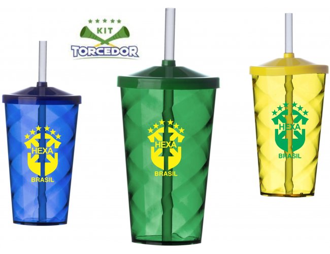 Copo Acr�lico 550ml Modelo INF 13380