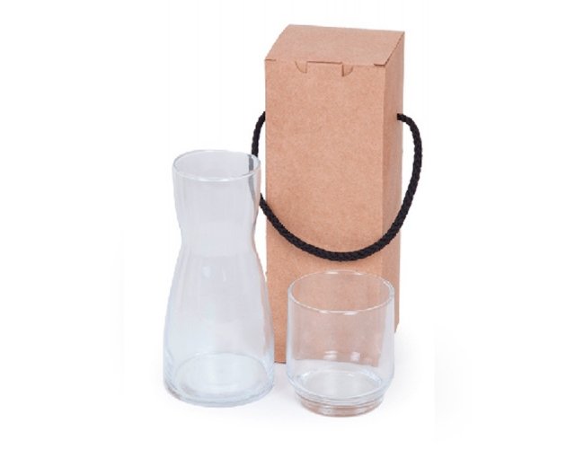 KIT MORINGA COM COPO - Vidro Modelo INF 17070B