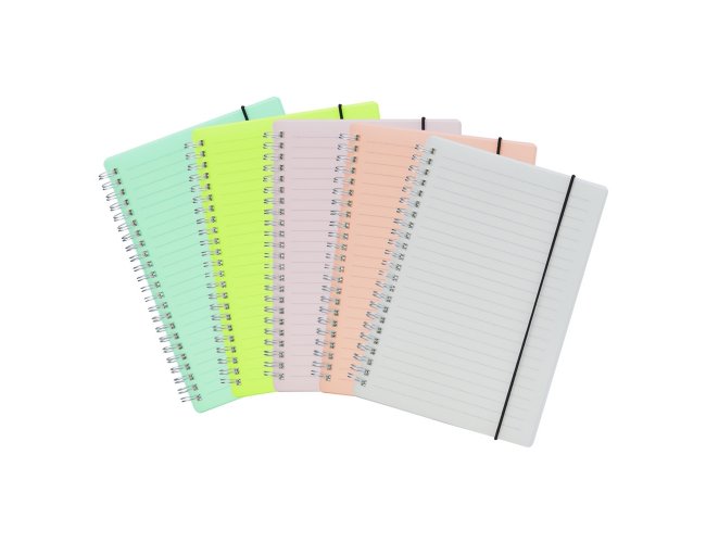 Caderno A5 Plstico Modelo INF 5058