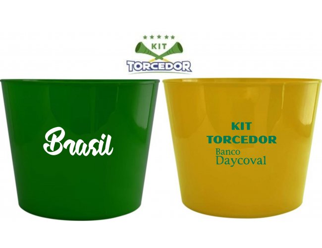 Balde de Pipoca 1,6litro Modelo INF 0002B