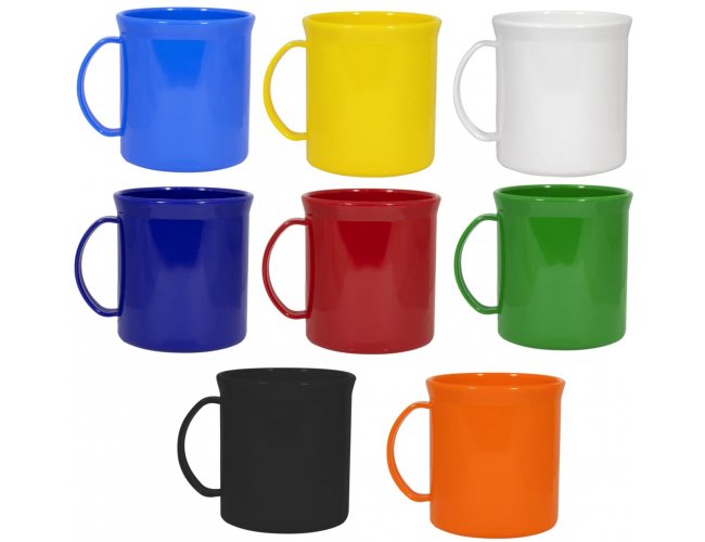 CANECA PLSTICA REDONDA (400 ml) - INF 0275F