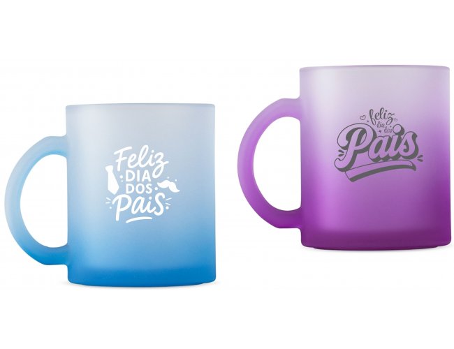 Caneca de Vidro 350ml Modelo INF 19064