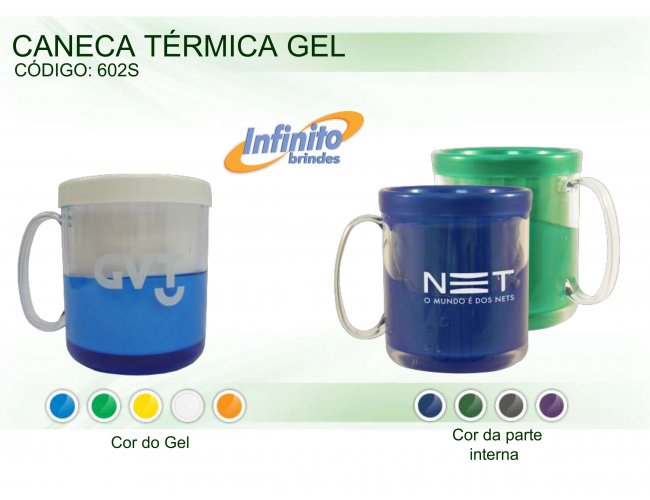 CANECA TÉRMICA GEL (300 ml) - INF 0602