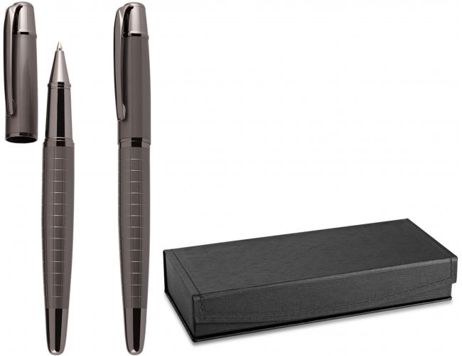 Caneta Roller Premium com estojo Modelo INF CM2630R