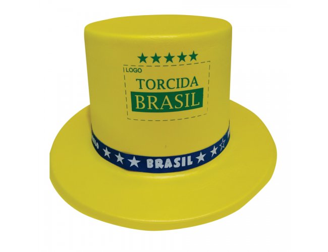 Cartola torcida em EVA Modelo INF 0063