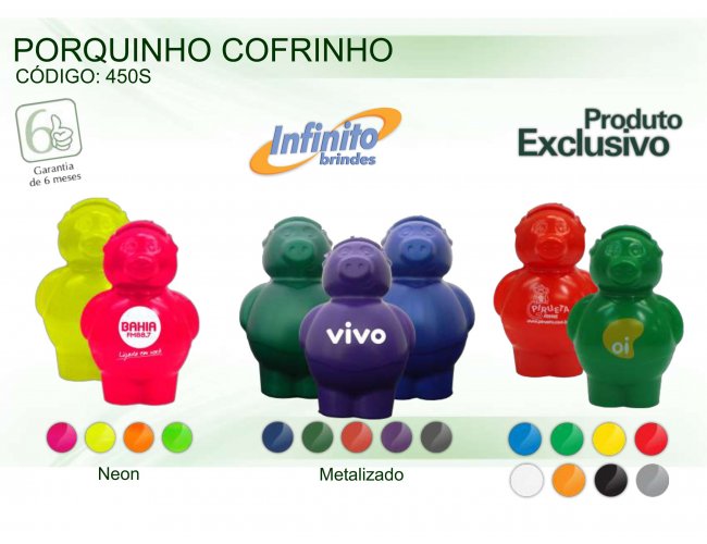 COFRINHO PORQUINHO - INF 0450