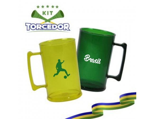Caneca de Chopp 450ml - Modelo INF 0006F