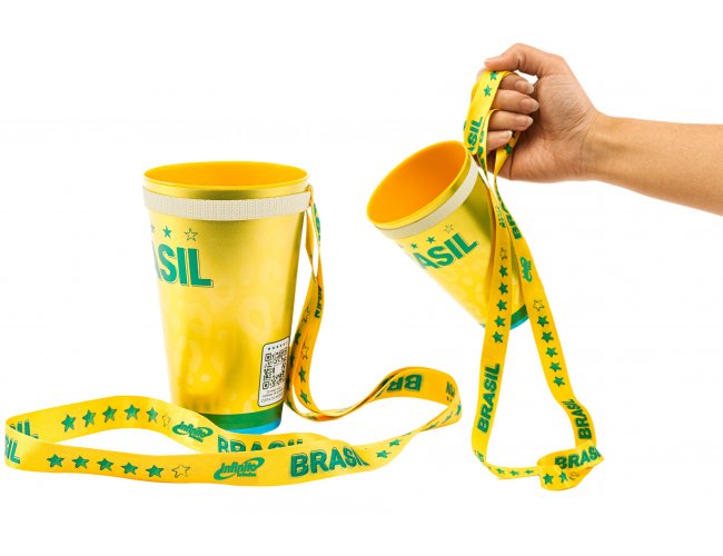 Copo In Mold Label com Tirante Modelo INF CM0002