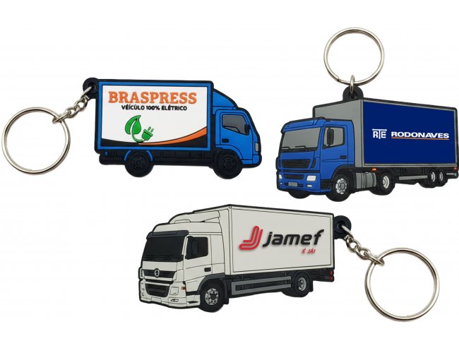 Chaveiro Emborrachado Modelo INF CH02