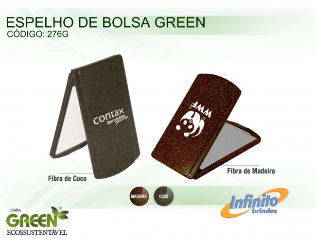 ESPELHO DE BOLSA GREEN - INF G0276