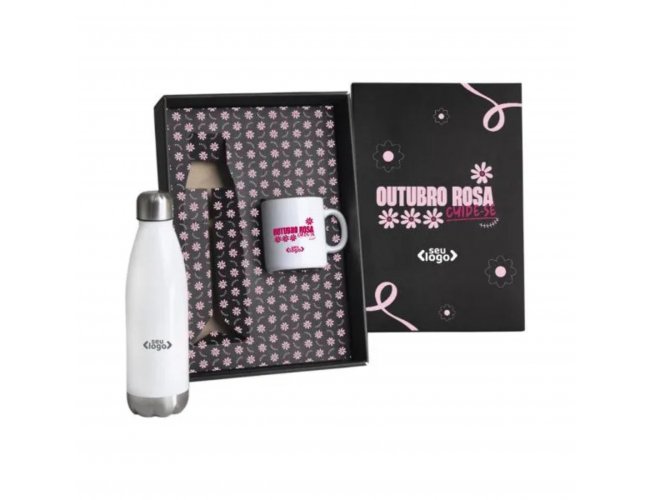 Kit Garrafa e Caneca - 2 Ps Modelo INF 90275