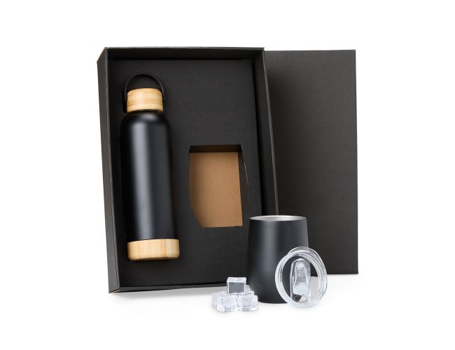 Kit Garrafa E Copo Trmico - 2 Ps Modelo INF 90402