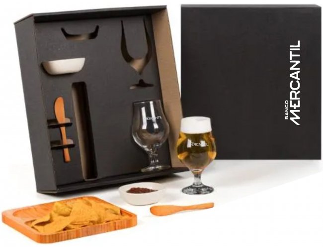 Kit Petisco, Pate E Cerveja - 7 P�s Modelo INF 9021B