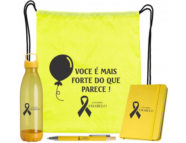 Kit Setembro Amarelo Modelo INF 18376