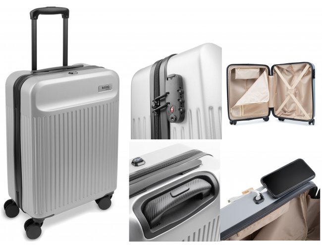 Mala de Bordo em Pl�stico ABS Modelo INF MV750