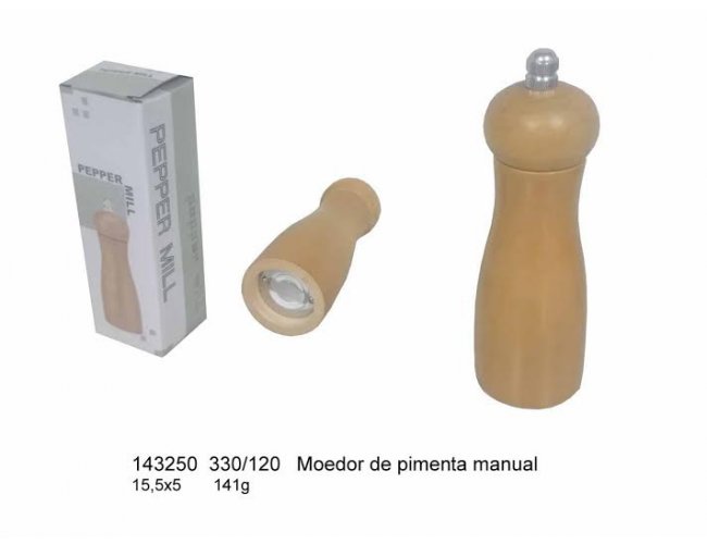 Moedor de Pimenta - Modelo INF 143250 Madeira