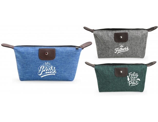 N�cessaire Poli�ster PVC Mescla Modelo INF 15302