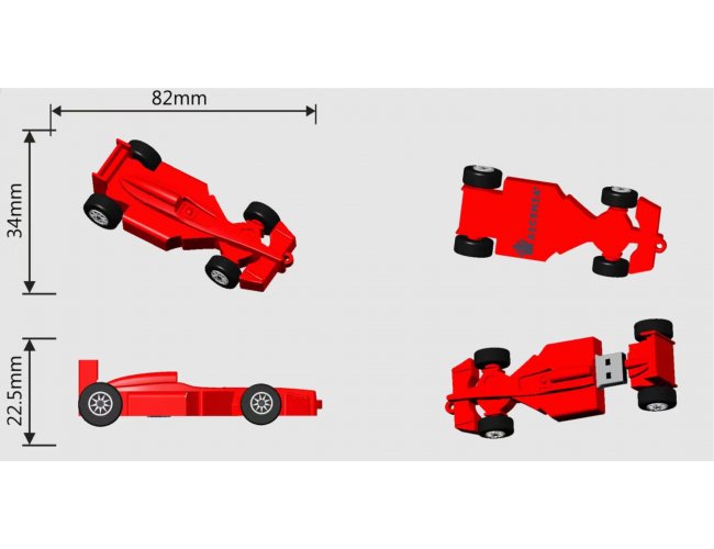 PEN DRIVE FORMATO FORMULA 1 - INF 10090