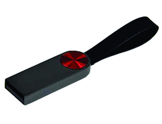 Pen drive Chaveiro Preto - Modelo INF P075