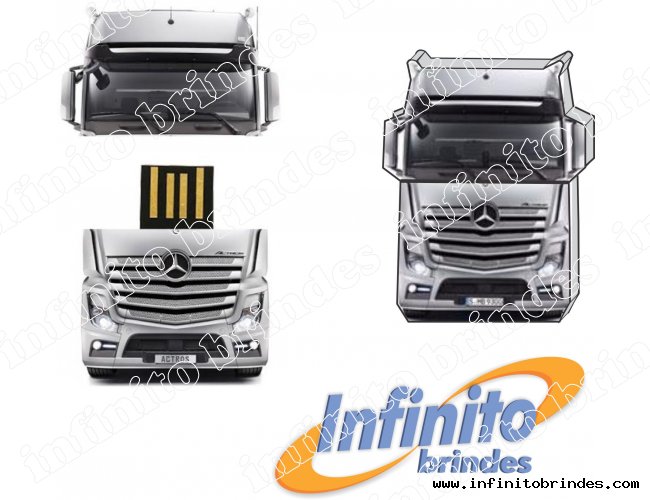 Pen Drive Estilizado - Modelo INF 10101 - Caminho