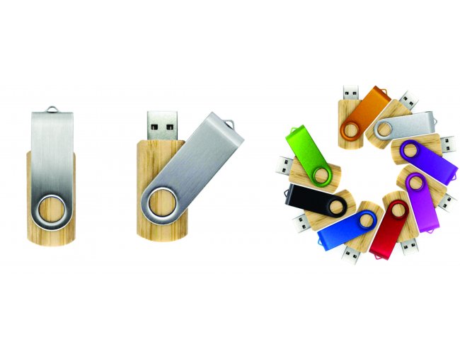 Pen drive Giratorio Madeira - Modelo INF F126M  16GB