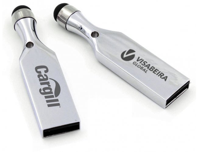 Pen drive Metal e Touch - Modelo INF P048