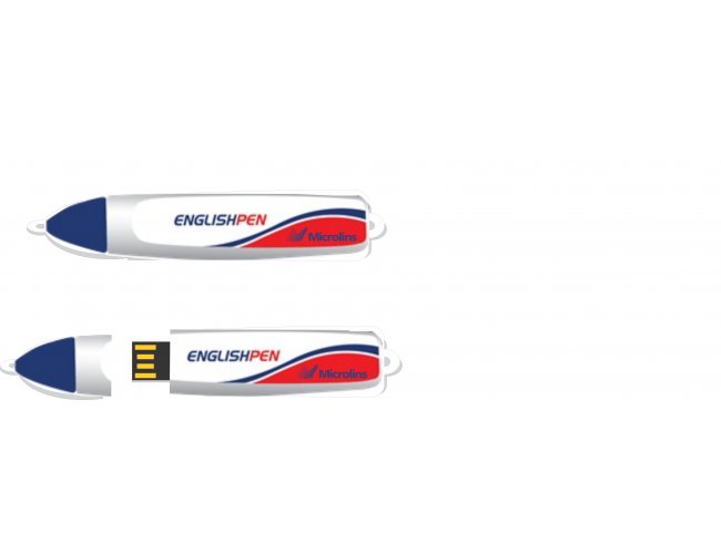 PEN DRIVE ESTILIZADO Modelo INF 10101 - Formato caneta