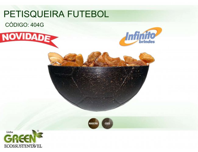Petisqueira Futebol - Modelo INF 0404G GREEN Ecossustentável